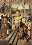 unknow artist Saint Lawrence Showing the Prefect Decius the Treasures of the Church oil painting picture wholesale
